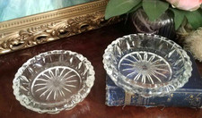 VINTAGE LUMINARC GLASS ASHTRAY & MATCHING GLASS DISH