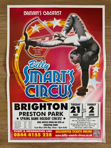 Billy smart circus poster - circus,
