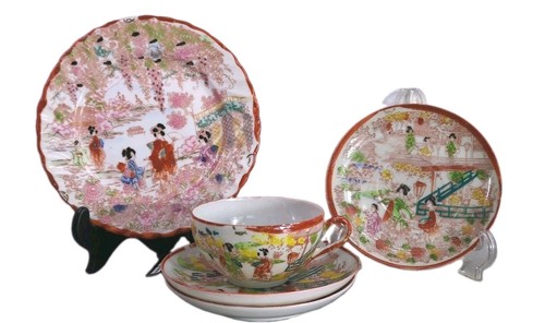 Japanese porcelain tea cup - japanese, &