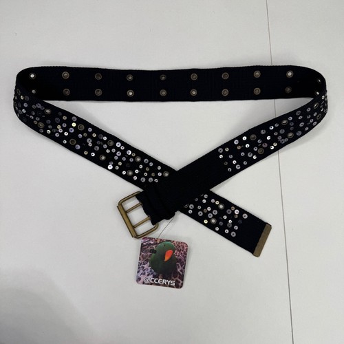 Y2k vintage belt - vintage, sequin
