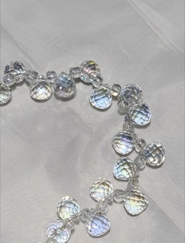 Glass teardrop beads - glass,