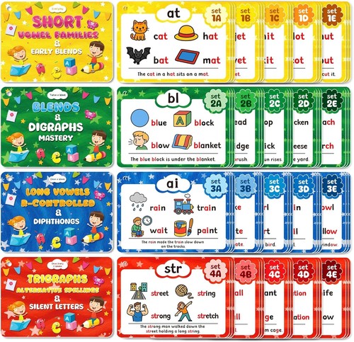 Phonics flash cards for - for, kids