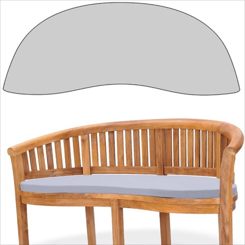 Teak garden furniture banana