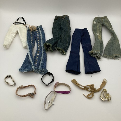Bratz jeans and belts - and,