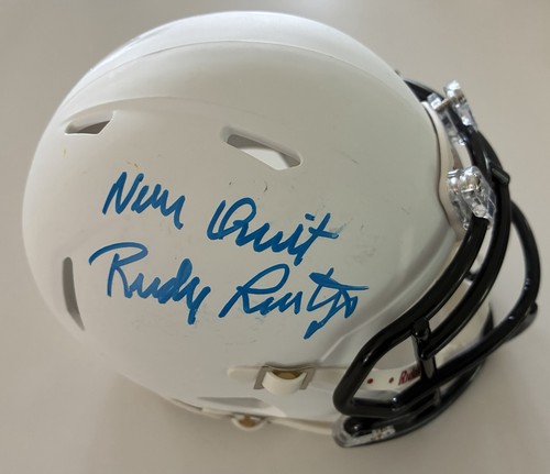 Rudy ruettiger signed - rudy,