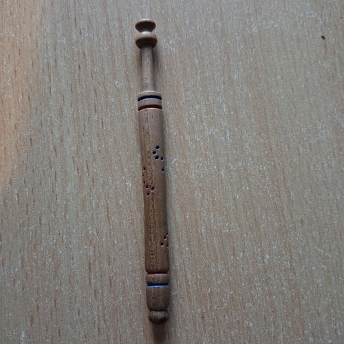 Antique lace making - making, bobbin