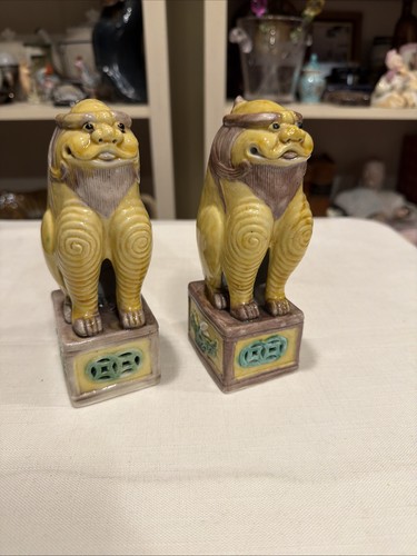 Pair rare chinese vintage - of,