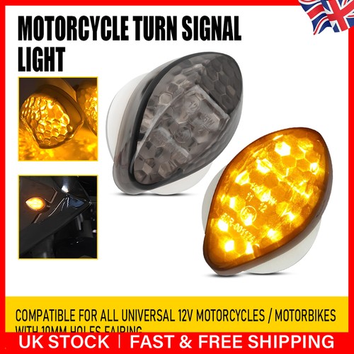 2pc motorcycle led turn signal - led,