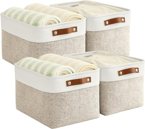 Foldable storage baskets for - storage,