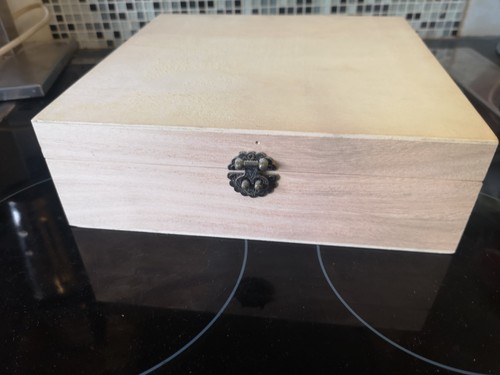 Wooden box tea bags - wooden,