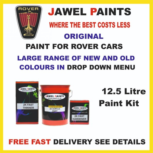 Car paint rover colours - paint,