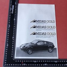 MIDAS GOLD BROCHURE - SILVER -