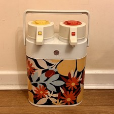 Vintage 1970s Twin Thermos