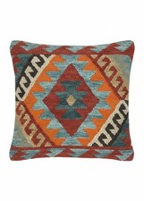 Diamond Cushion Cover Wool