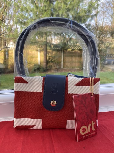 Union jack fold bag with - up,