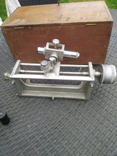 Vintage Vernier Microscope J Swift & Son + lenses box Moore & Wright Micrometer