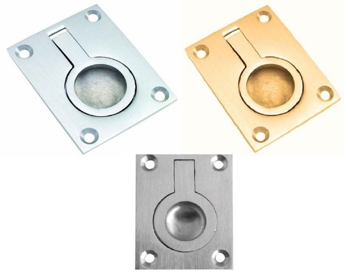 Flush ring pull handle trap - flush,