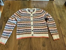 Brora Fair Isle Cardigan 100%