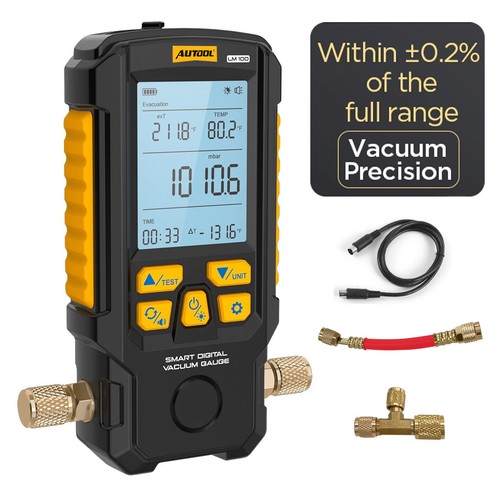 Digital vacuum gauge hvac - gauge,
