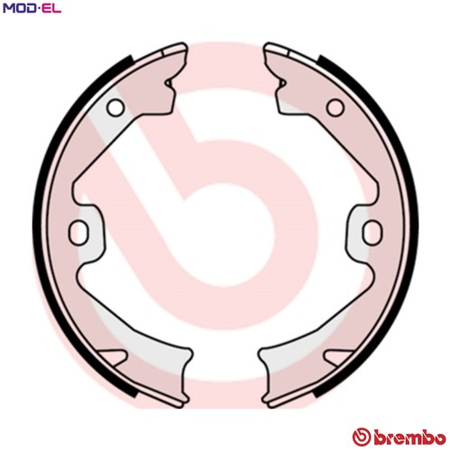 Brake shoe set parking - brake, s