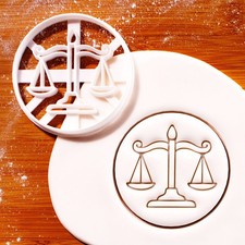 Scales of Justice Cookie