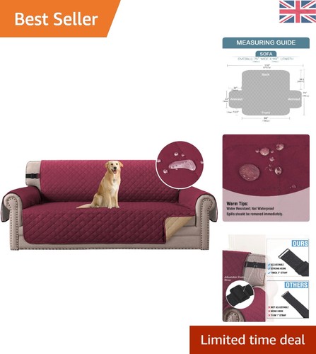 Reversible quilted sofa - quilted, cover