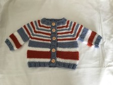 hand knitted new born baby