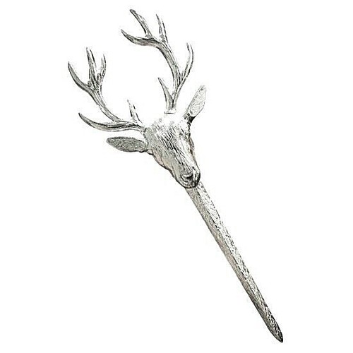 Polished pewter stag design - "stag",