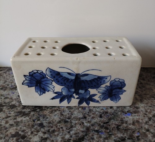 Flower brick with butterfly - flower,