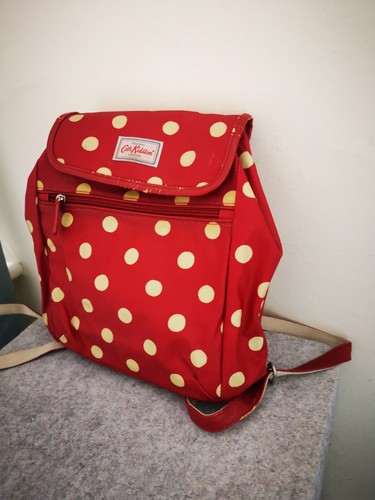 Vintage cath kidston red polka - cath,