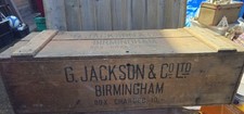 Vintage Wooden Storage Box, G