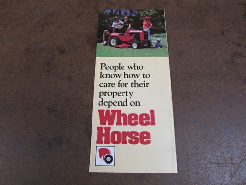 Wheel horse 1979 magazine - wheel,
