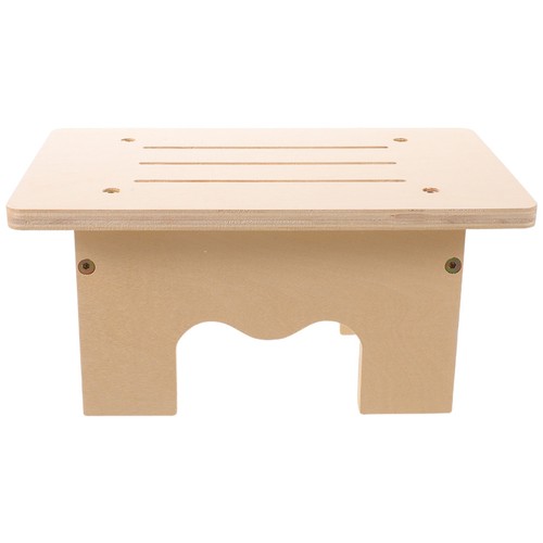 Small wooden step stool - small,