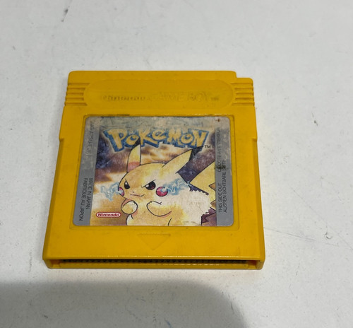 Genuine pokemon yellow - pokemon,