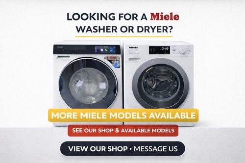 Miele washing machine dryer - dryer, &