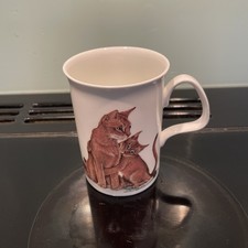 Fine Bone China Cats Mug x 1