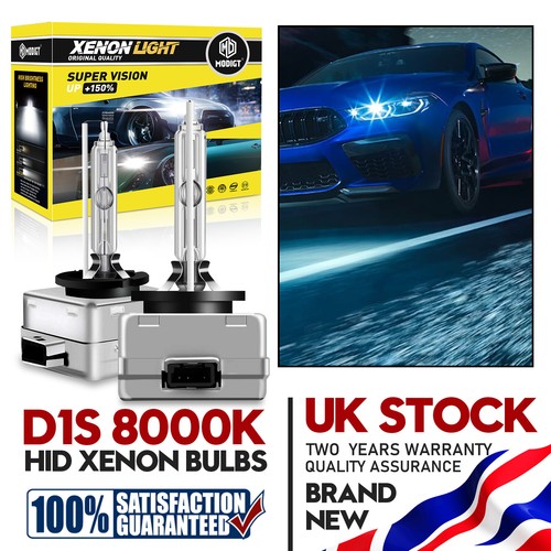 D1s xenon 8000k bulbs - 2x,