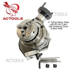 4'' Tilting 100mm Rotary Table