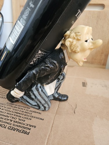 Novelty butler wine bottle - novelty,