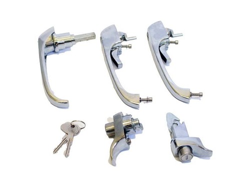 Door handle lock set - lock,