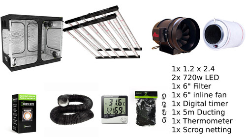 Complete grow tent kit x - tent,