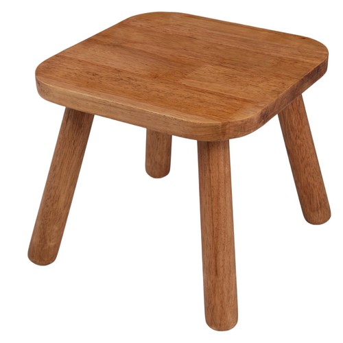 Solid wood step stool wooden - solid,