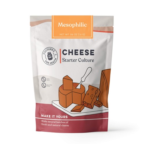 Mesophilic cheese starter - mesophilic,