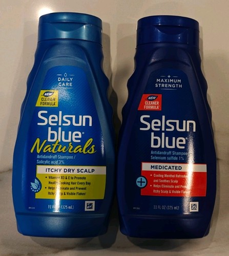 Selsun blue antidandruff - blue,