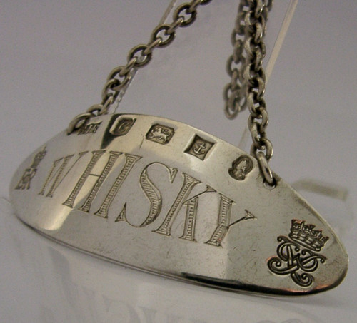 Large sterling silver whisky - large,