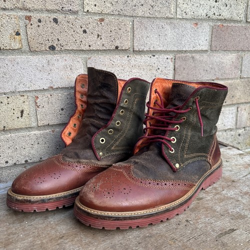 Danner medallion brown green - danner,