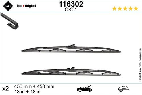 Wiper blade swf 116302 - wiper,