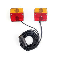 Magnetic Trailer Towing Lightboard Lights Rear Tail Board Lamps Truck Set
