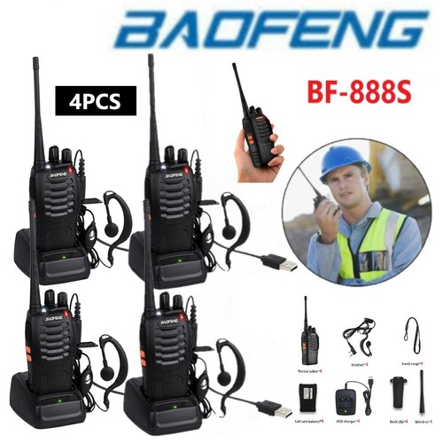 4pcs baofeng 888s radio - 4pcs, bf-888s