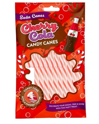 Soda canes cherry cola - soda,